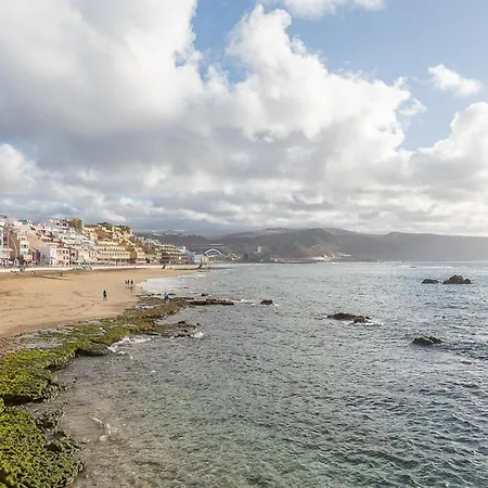 Canteras - 2bdr - Wifi - Balcony Апартаменты Лас-Пальмас-де-Гран-Канария