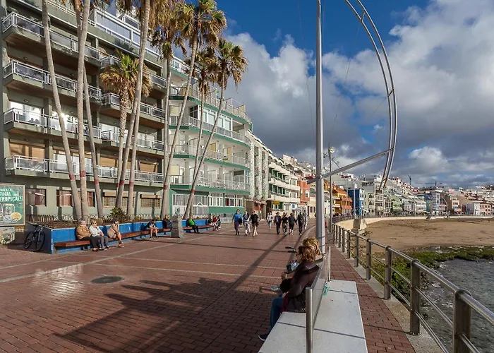Апартаменты Canteras - 2bdr - Wifi - Balcony Лас-Пальмас-де-Гран-Канария